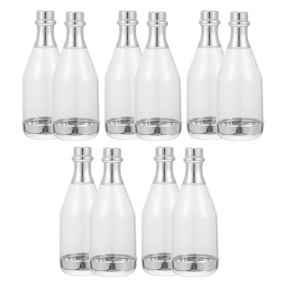 10pcs Mini Champagne Bottles Adorable Bottle Candy Boxes Baby Shower Favors Champagne Bottle Container for Party Wedding 
10pcs Mini Champagne Bottles Adorable Bottle Candy Boxes Baby Shower Favors Champagne Bottle Container for Party Wedding
