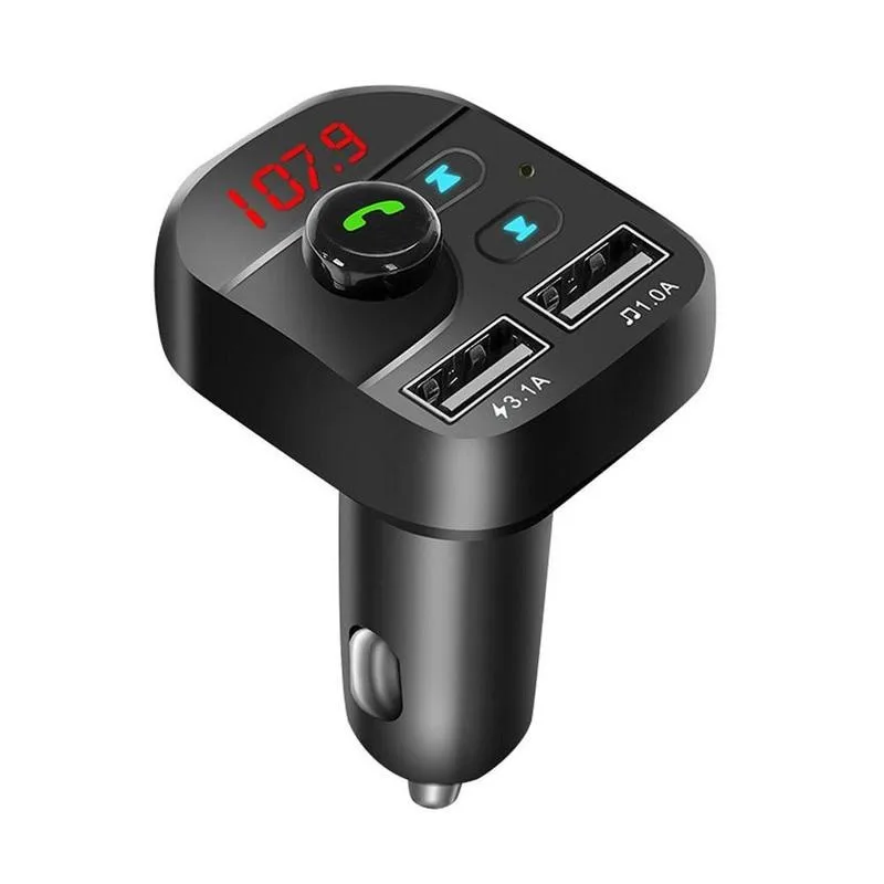Bluetooth Fm-трансмиттер автомобильный беспроводной Fm-модулятор комплект громкой связи Usb Автомобильное зарядное устройство MP3-плеер музыка Tf карта U-диск автомобильные аксессуары
Bluetooth Fm-трансмиттер автомобильный беспроводной Fm-модулятор комплект громкой связи Usb Автомобильное зарядное устройство MP3-плеер музыка Tf карта U-диск автомобильные аксессуары