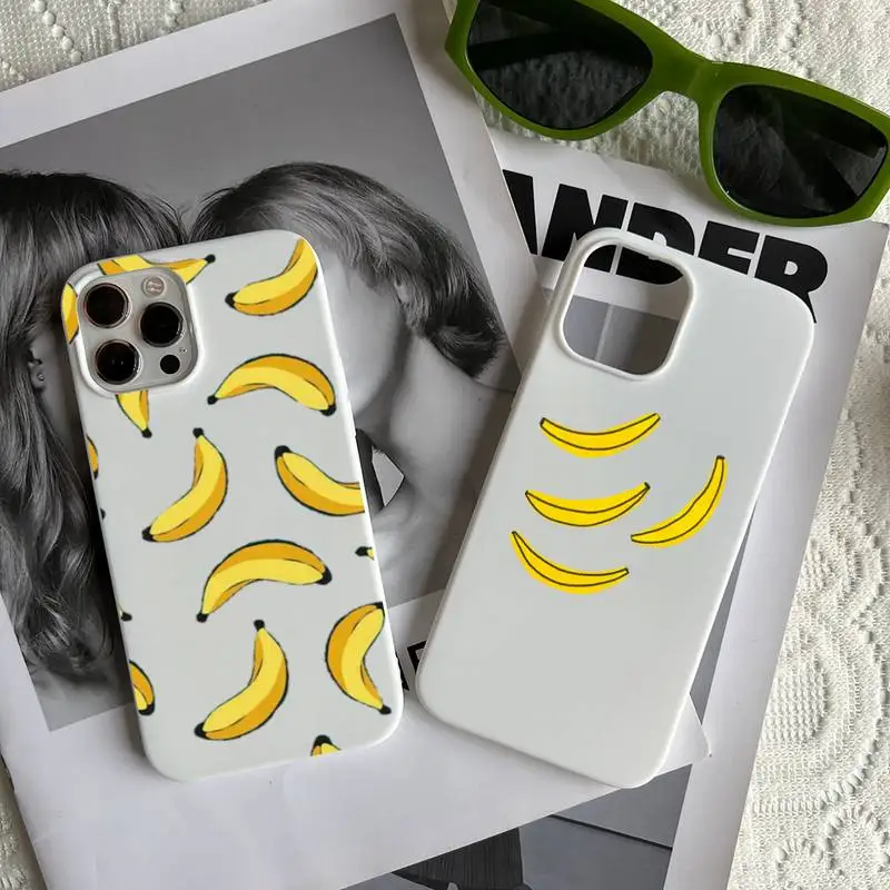 Cartoon Banana Phone Case White Fundas Shell Cover For Iphone 6 6s 7 8 Plus Xr X Xs 11 12 13 Mini Pro Max
Cartoon Banana Phone Case White Fundas Shell Cover For Iphone 6 6s 7 8 Plus Xr X Xs 11 12 13 Mini Pro Max