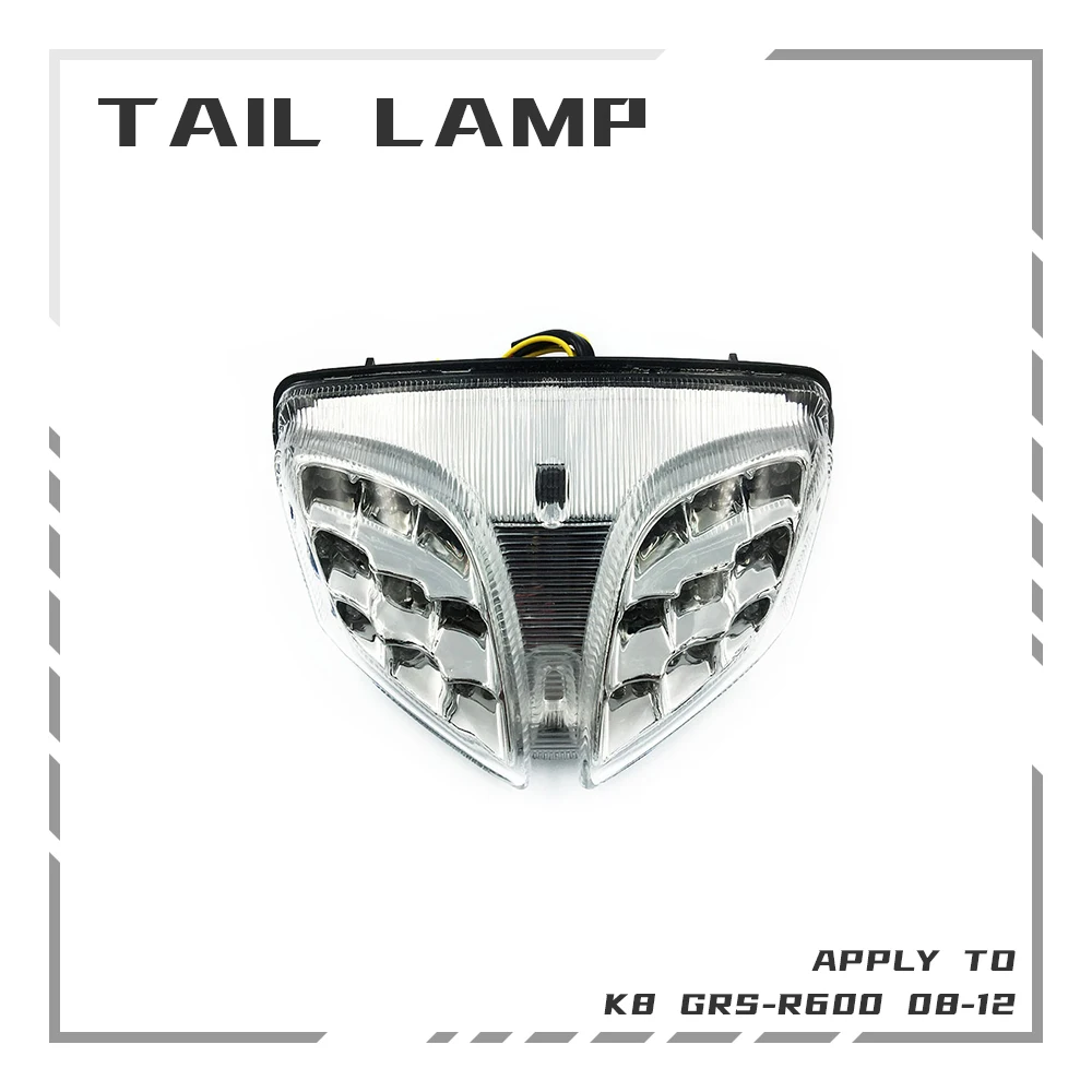for SUZUKI K8 GSX-R600 08-12 1000 LED Tail Light Integrated Motorcycle Turn Signal Light Tail Stop Brake Warning Lamp
for SUZUKI K8 GSX-R600 08-12 1000 LED Tail Light Integrated Motorcycle Turn Signal Light Tail Stop Brake Warning Lamp