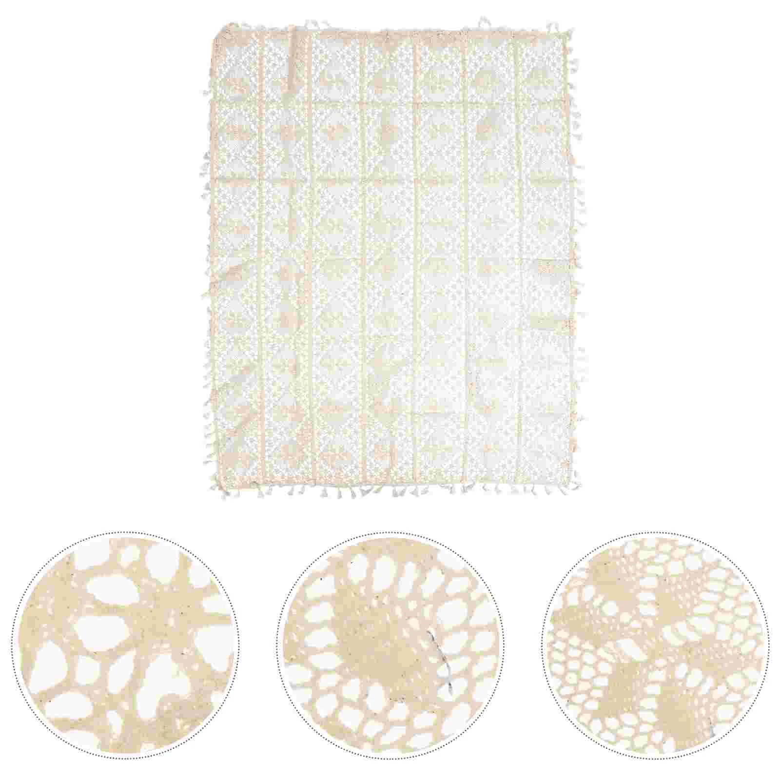 Tablecloth Simple Cotton Thread Decorative Stylish Rustic Style Polyester Chic
Tablecloth Simple Cotton Thread Decorative Stylish Rustic Style Polyester Chic