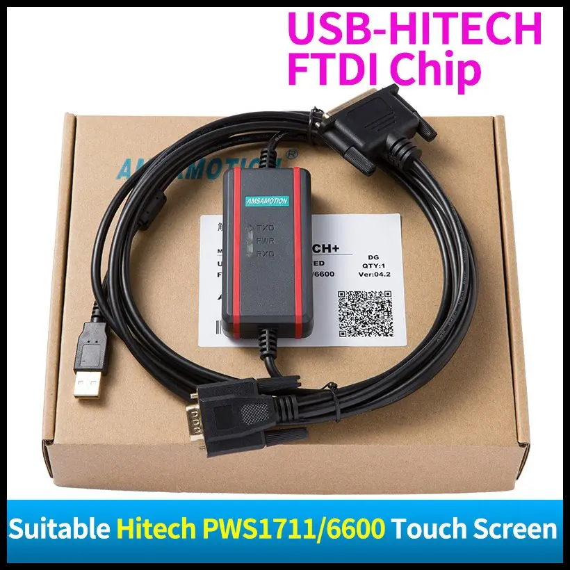 CNC Upgraded Cable USB-HITECH Programming Cable Suitable Hitech PWS1711 6600 5610 6500 Touch Screen USB-1711/6600 PLC
CNC Upgraded Cable USB-HITECH Programming Cable Suitable Hitech PWS1711 6600 5610 6500 Touch Screen USB-1711/6600 PLC