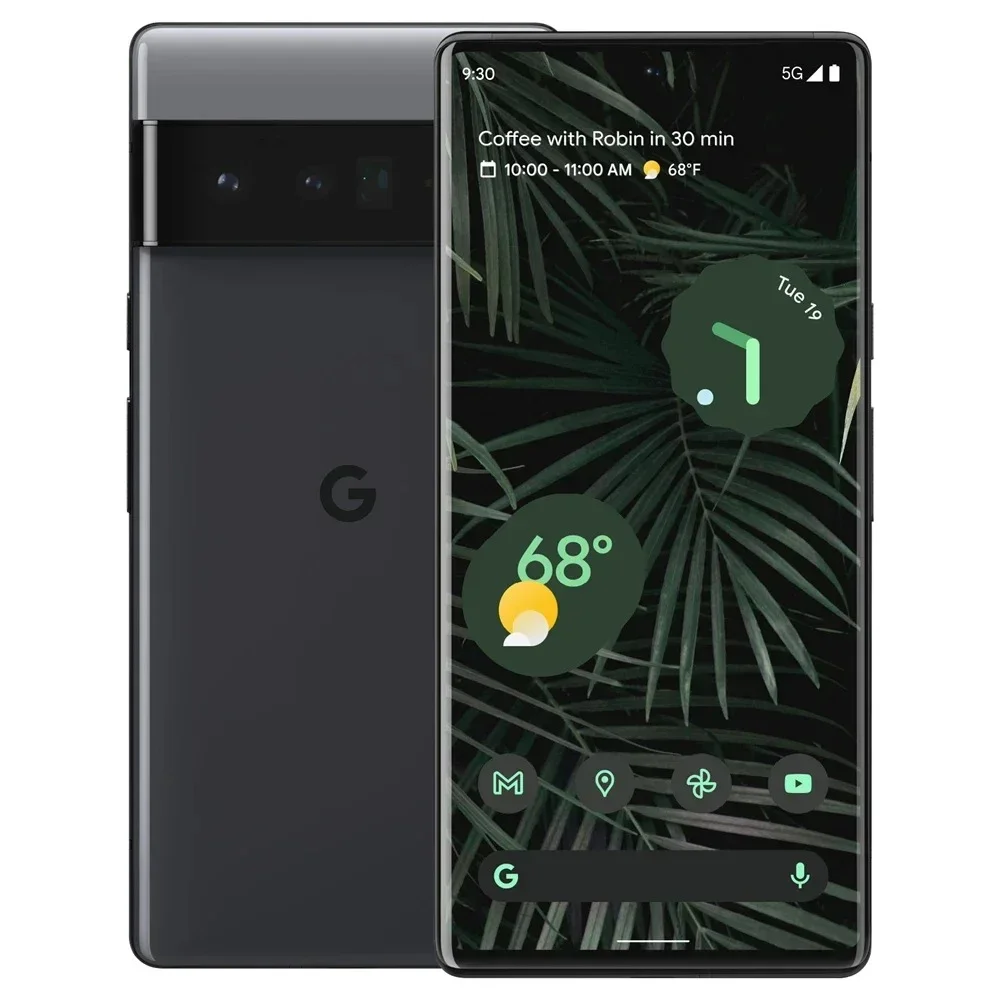 Мобильный телефон Google Pixel 6 Pro 5G 7 дюйма 12 ГБ + 128 ГБ/256 ГБ/512 ПЗУ NFC Octa Core Andriod 6pro