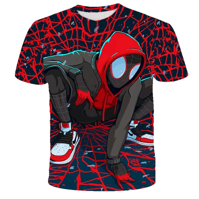 Marvel The Avengers Summer Spiderman Printed Men's Short Sleeve 3D Printed T-shirt Casual Breathable Hip Hop T-shirts Tops
Marvel The Avengers Summer Spiderman Printed Men's Short Sleeve 3D Printed T-shirt Casual Breathable Hip Hop T-shirts Tops