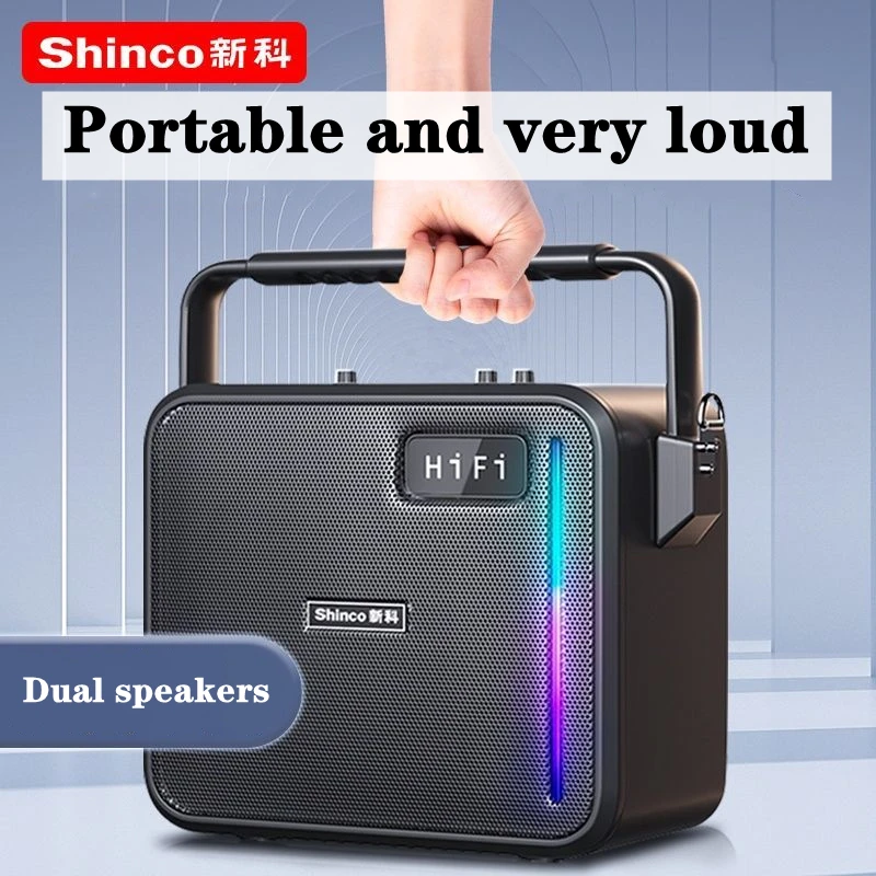 150W Outdoor Karaoke Speaker Portable Mobile Professional Performance Bluetooth Subwoofer With Microphone 36 Hours Battery Life
150W Outdoor Karaoke Speaker Portable Mobile Professional Performance Bluetooth Subwoofer With Microphone 36 Hours Battery Life