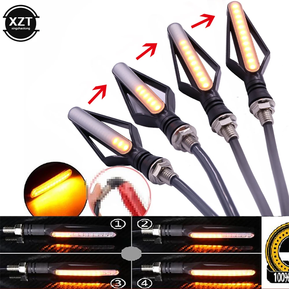 2PCS 24 LED Motorcycle Turn Signal Indicator Blinkers 12V Three-use Sequential DRL Flashing Brake Light Warning Lamp Accessories
2PCS 24 LED Motorcycle Turn Signal Indicator Blinkers 12V Three-use Sequential DRL Flashing Brake Light Warning Lamp Accessories