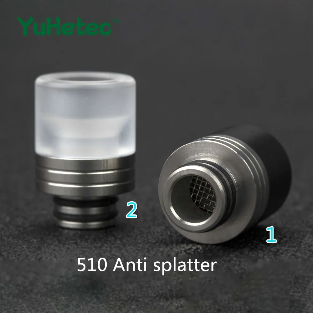 1PCS YUHETEC 510 Anti splatter drip With Double O Ring for ijust S/TFV8 baby/TFV12 BABY PRINCE/stick M17
1PCS YUHETEC 510 Anti splatter drip With Double O Ring for ijust S/TFV8 baby/TFV12 BABY PRINCE/stick M17