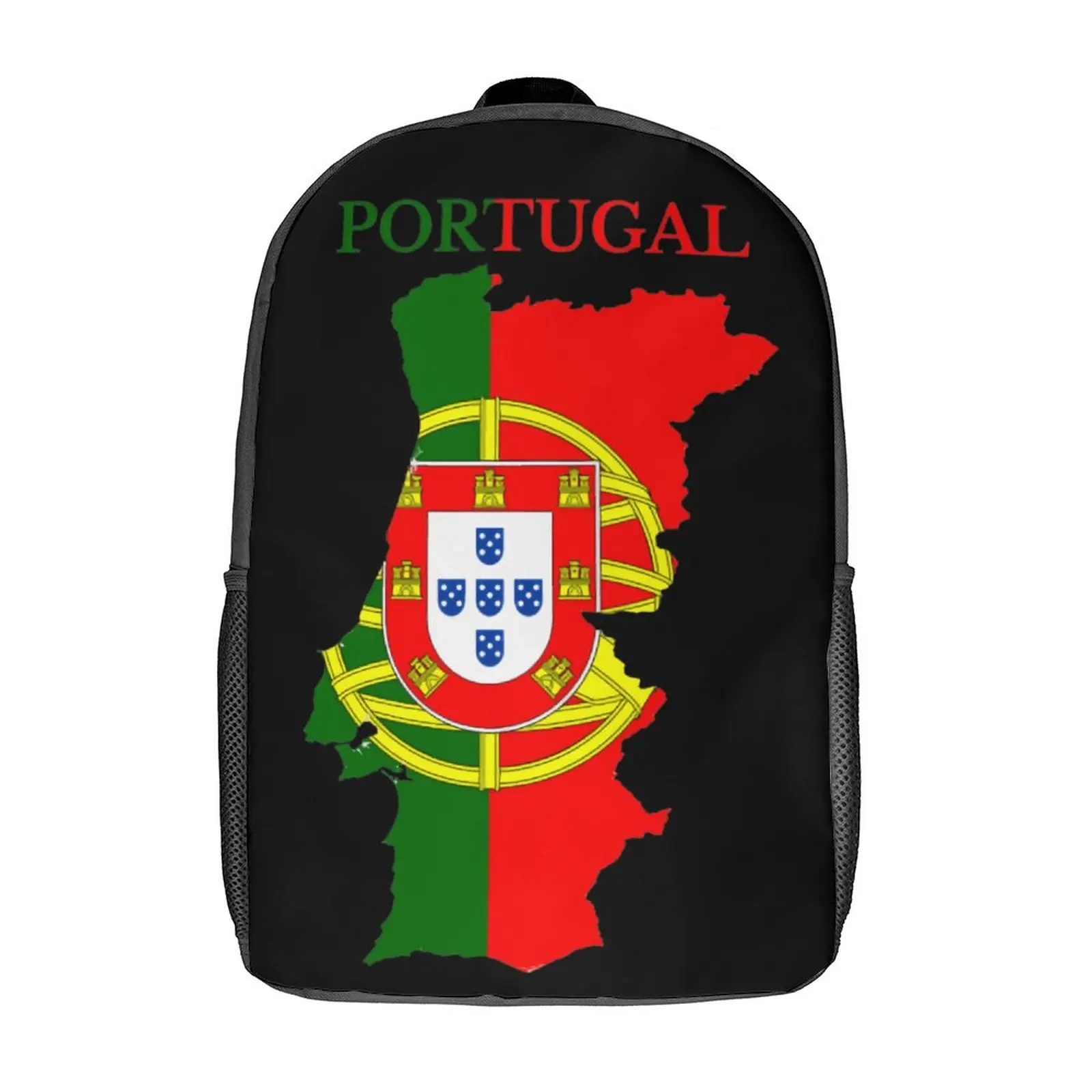 Portugal Flag Map Portuguese Portugal 17 Inch Shoulder Backpack Vintage Sports Activities Hot Sale Firm Cosy Knapsack 
Portugal Flag Map Portuguese Portugal 17 Inch Shoulder Backpack Vintage Sports Activities Hot Sale Firm Cosy Knapsack