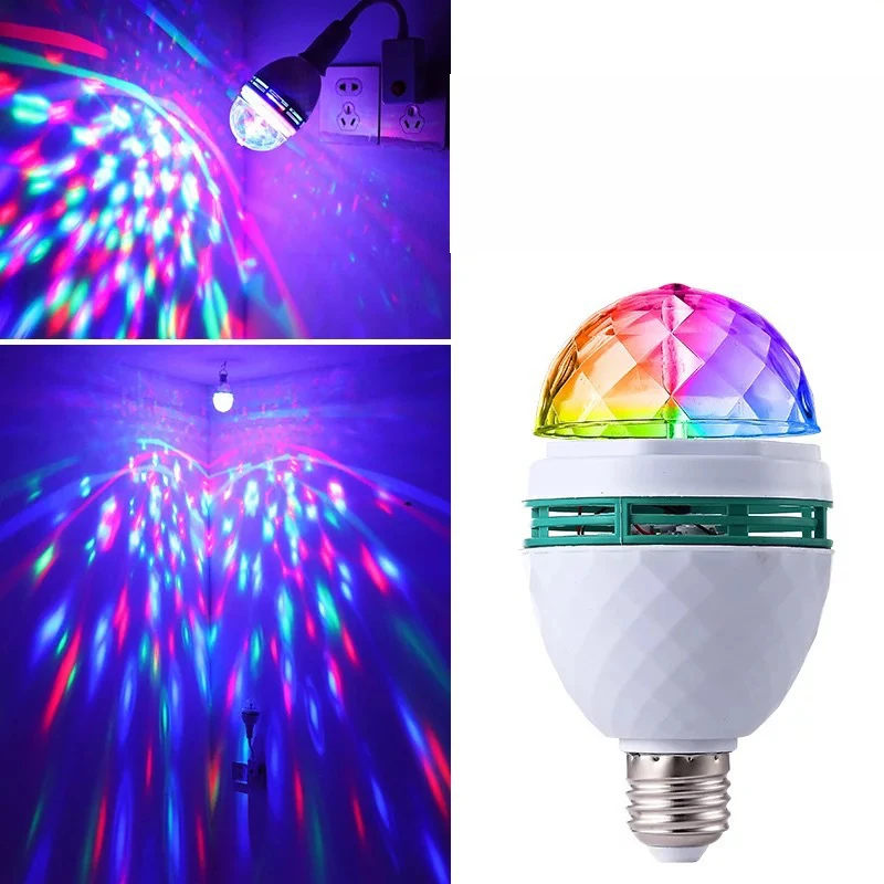 E27 Rotating Magical Bulb Lights RGB Projection Lamp Party Bar Light Decoation 3W Bulb Disco Indoor Lamps Club LED Projector
E27 Rotating Magical Bulb Lights RGB Projection Lamp Party Bar Light Decoation 3W Bulb Disco Indoor Lamps Club LED Projector