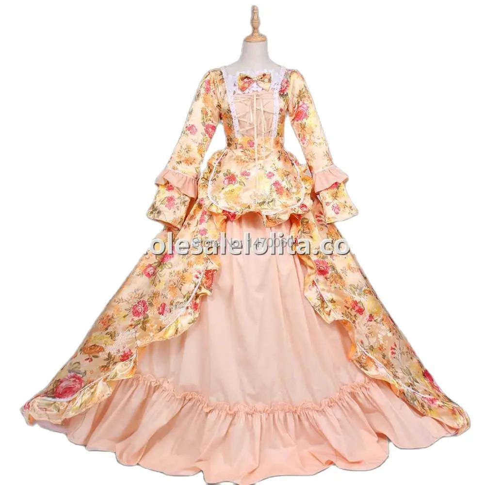 Customized New Age Dress Satin Victorian Print Women's Rococo Prom Dress Victorian Party Dress
Customized New Age Dress Satin Victorian Print Women's Rococo Prom Dress Victorian Party Dress