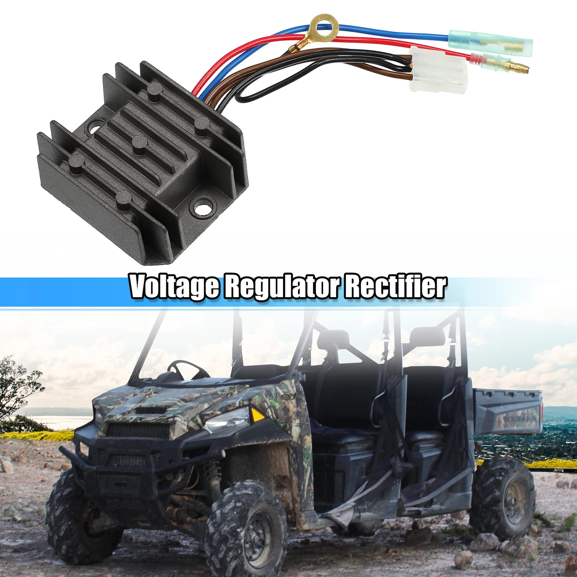 Motoforti 21066-3709 Voltage Regulator Rectifier for Kawasaki 750 SX - JS750-A1 1992 for Kawasaki SXI PRO - JS750-C4 2001
Motoforti 21066-3709 Voltage Regulator Rectifier for Kawasaki 750 SX - JS750-A1 1992 for Kawasaki SXI PRO - JS750-C4 2001