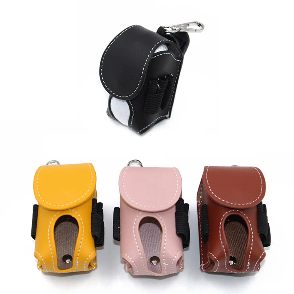 Mini Golf Ball Storage Pouch PU Golf Waist Holder Bag Waist Storage Bag Keychain Bag 85X45X45mm Golf Accessories
Mini Golf Ball Storage Pouch PU Golf Waist Holder Bag Waist Storage Bag Keychain Bag 85X45X45mm Golf Accessories