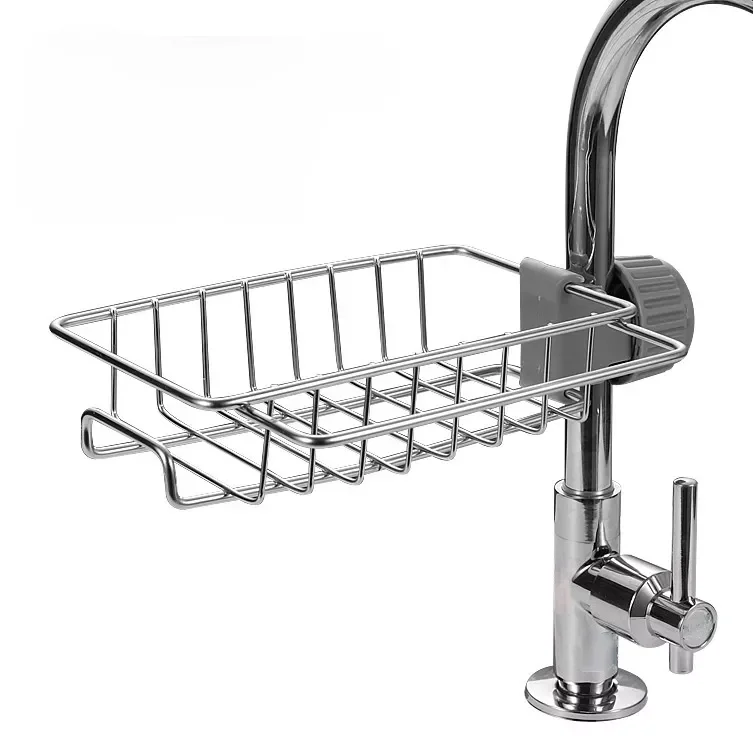 Stainless Steel Faucet Rack Kitchen Storage Shelf Sponge Dish Cloth Finishing Rack Drain Rack Pool Rag Storage Drain Dry Rack
Stainless Steel Faucet Rack Kitchen Storage Shelf Sponge Dish Cloth Finishing Rack Drain Rack Pool Rag Storage Drain Dry Rack