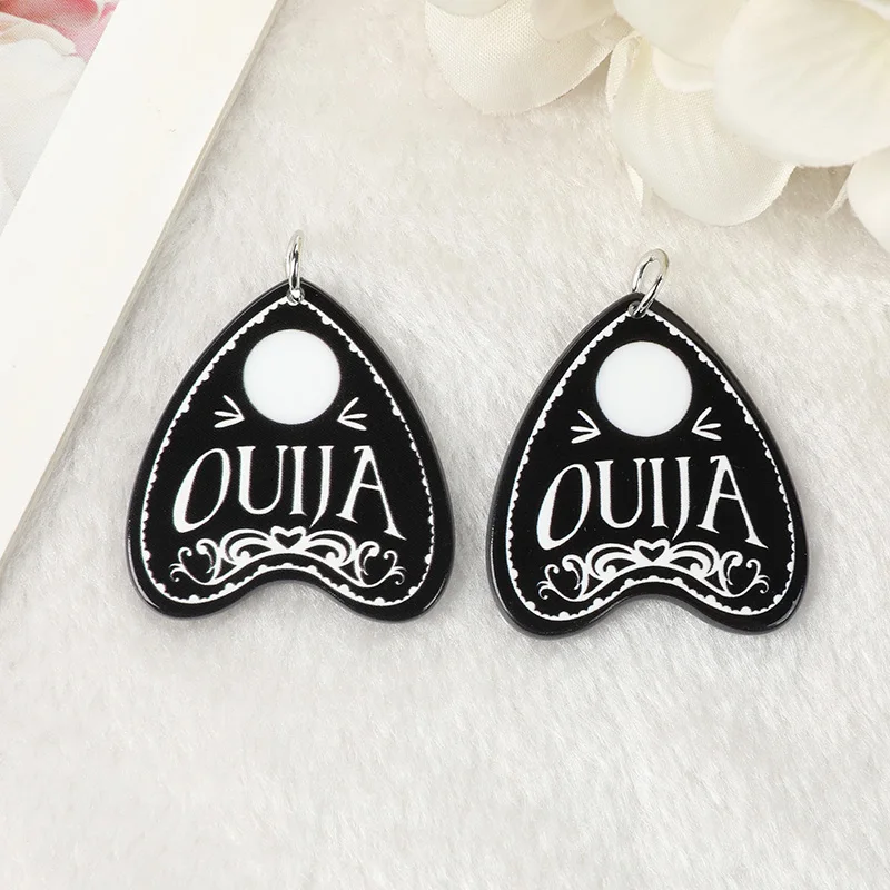 8Pcs Ouija Board Charms Acrylic Pendant Sun Moon Butterfly Magic Divination Jewlery Findings For Earring Necklace Diy
8Pcs Ouija Board Charms Acrylic Pendant Sun Moon Butterfly Magic Divination Jewlery Findings For Earring Necklace Diy