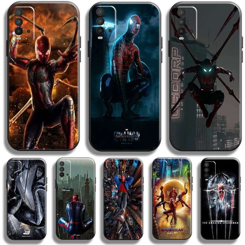 Avengers Spiderman For Xiaomi Redmi 9T Phone Case Soft Funda Back Liquid Silicon Black
Avengers Spiderman For Xiaomi Redmi 9T Phone Case Soft Funda Back Liquid Silicon Black