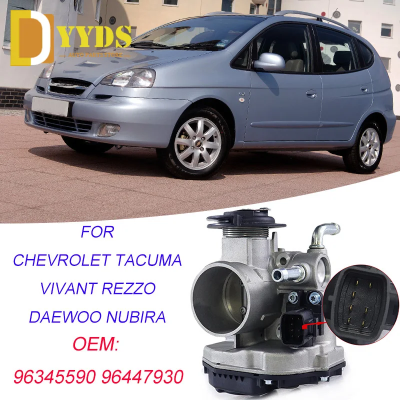 96345590 New Fuel Injection Throttle Valve Assy For Chevrolet Bubria Tacuma Rezzo Vivant 96253560 96447930 Body Acceleration
96345590 New Fuel Injection Throttle Valve Assy For Chevrolet Bubria Tacuma Rezzo Vivant 96253560 96447930 Body Acceleration