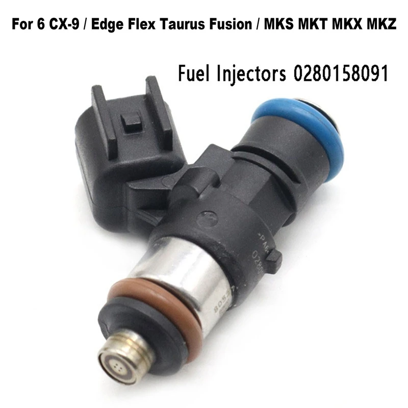 4Pcs High Quality Fuel Injectors For Mazda 6 CX-9 Ford Edge Flex Taurus Fusion Lincoln MKS MKT MKX MKZ 0280158091
4Pcs High Quality Fuel Injectors For Mazda 6 CX-9 Ford Edge Flex Taurus Fusion Lincoln MKS MKT MKX MKZ 0280158091
