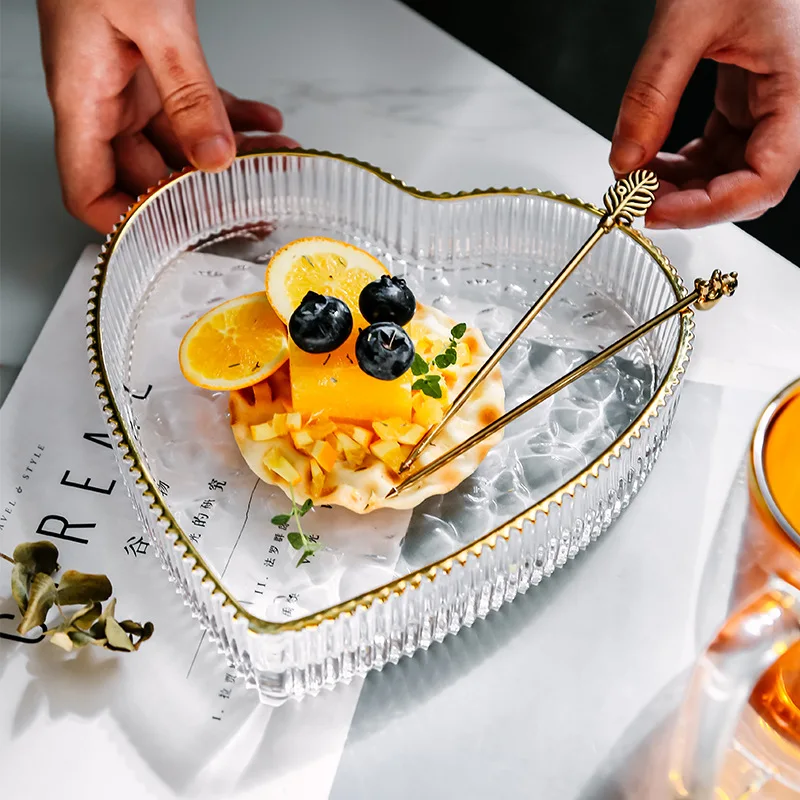 Heart Shape Glass Decorative Storage Tray for Cosmetic Dessert Plate Jewelry Necklace Bracelet Perfume Makeup Display Stand
Heart Shape Glass Decorative Storage Tray for Cosmetic Dessert Plate Jewelry Necklace Bracelet Perfume Makeup Display Stand