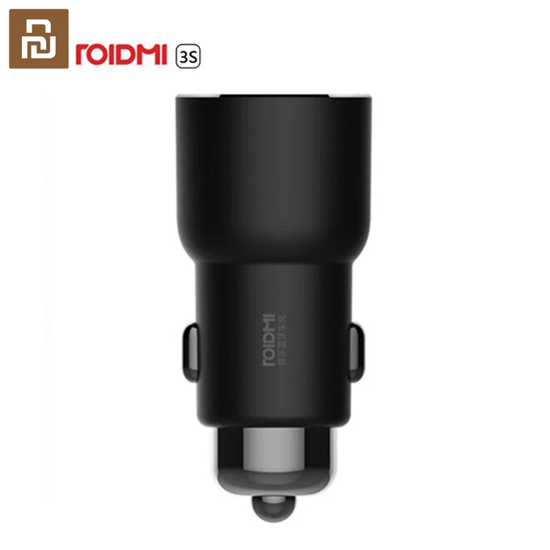 

Youpin ROIDMI 3S Bluetooth-compatible 5V 3.4A Car Charger FM Smart APP for iPhone and Android Smart Control MP3 Player New