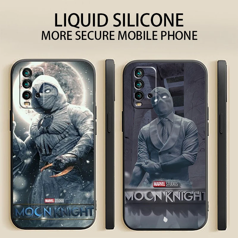 Marvel Moon Knight Phone Case For Xiaomi Redmi 9 9i 9T 9AT 9A 9C Soft Original Funda Protective Liquid Silicon Black Back
Marvel Moon Knight Phone Case For Xiaomi Redmi 9 9i 9T 9AT 9A 9C Soft Original Funda Protective Liquid Silicon Black Back