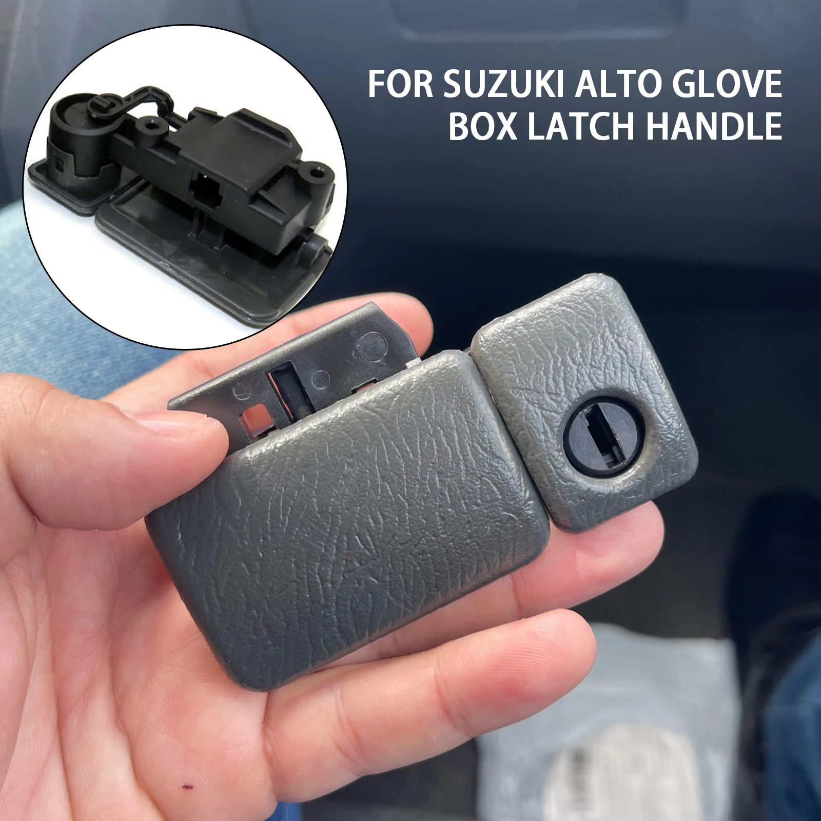 Gray Car Glove Box Lock Latch Handle Fit For Suzuki Jimny Vitara Grand Vitara Automobiles Replacement Interior Parts Accessories
Gray Car Glove Box Lock Latch Handle Fit For Suzuki Jimny Vitara Grand Vitara Automobiles Replacement Interior Parts Accessories
