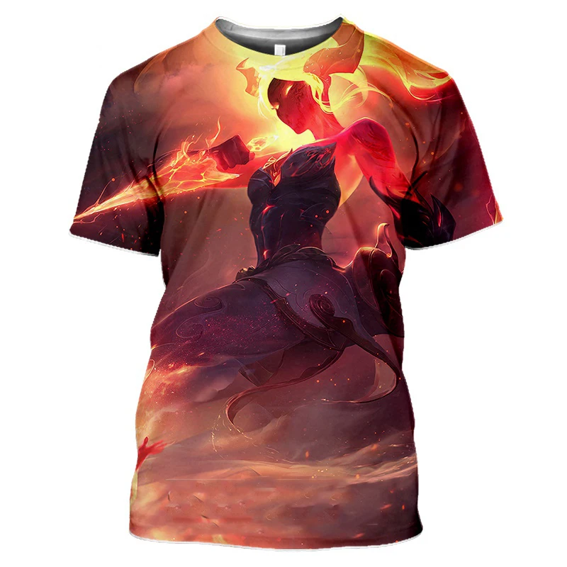 Hot Game League Of Legends T Shirt 3D Printed Harajuku Fashion Streetwear Cool T-shirts Men Women LOL Games Akali Cosplay Tops
Hot Game League Of Legends T Shirt 3D Printed Harajuku Fashion Streetwear Cool T-shirts Men Women LOL Games Akali Cosplay Tops