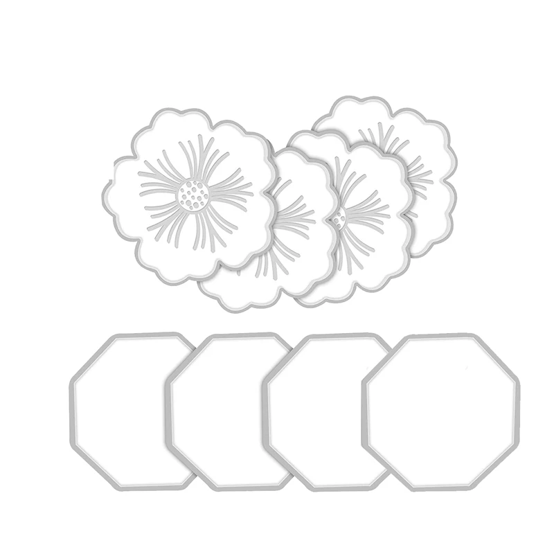 8 Pieces Coaster Silicone Resin Molds Set Octagon Flower Coaster Resin Molds For Making Coasters,DIY Home Decor
8 Pieces Coaster Silicone Resin Molds Set Octagon Flower Coaster Resin Molds For Making Coasters,DIY Home Decor