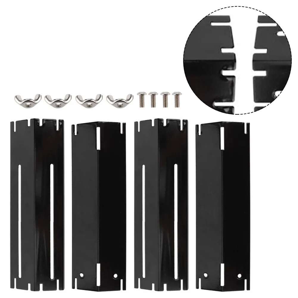 4pc Adjustable Universal Heavy Duty Adjustable Porcelain Steel Heat Plate Replace Shield Heat Tent Burner Cover For Gas Grill
4pc Adjustable Universal Heavy Duty Adjustable Porcelain Steel Heat Plate Replace Shield Heat Tent Burner Cover For Gas Grill