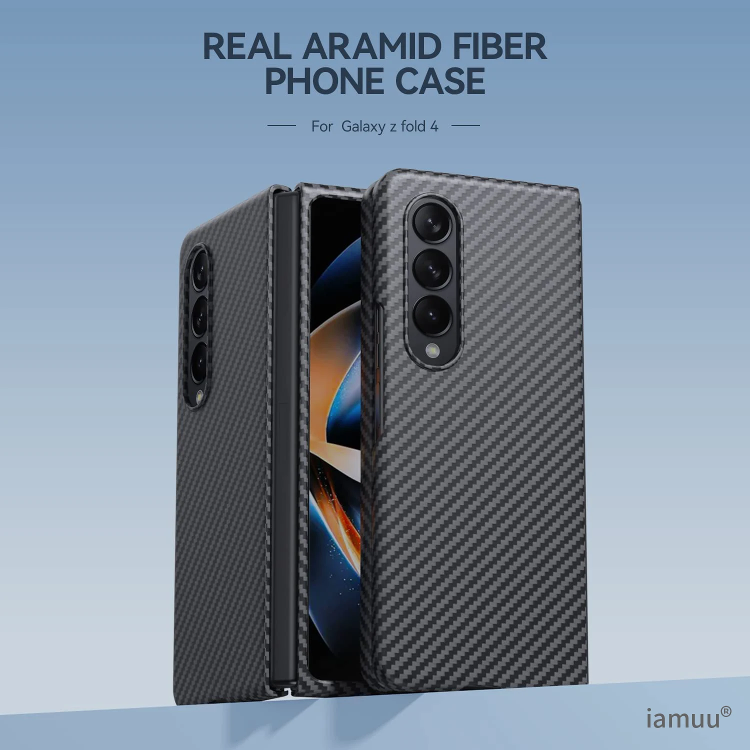 Real Carbon Fiber Case for Samsung Galaxy Z Fold 4 Case, Aramid Fiber Super Light thin Shookproof Z Fold 3 4 Phone Cover
Real Carbon Fiber Case for Samsung Galaxy Z Fold 4 Case, Aramid Fiber Super Light thin Shookproof Z Fold 3 4 Phone Cover