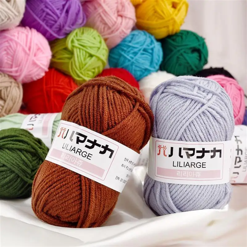 25g Milk Cotton Yarn Knitting Wool Yarn Thread Needlework For DIY Crochet Craft Sweater Scarf Hat Dolls Knitted Blanket Yarn
25g Milk Cotton Yarn Knitting Wool Yarn Thread Needlework For DIY Crochet Craft Sweater Scarf Hat Dolls Knitted Blanket Yarn