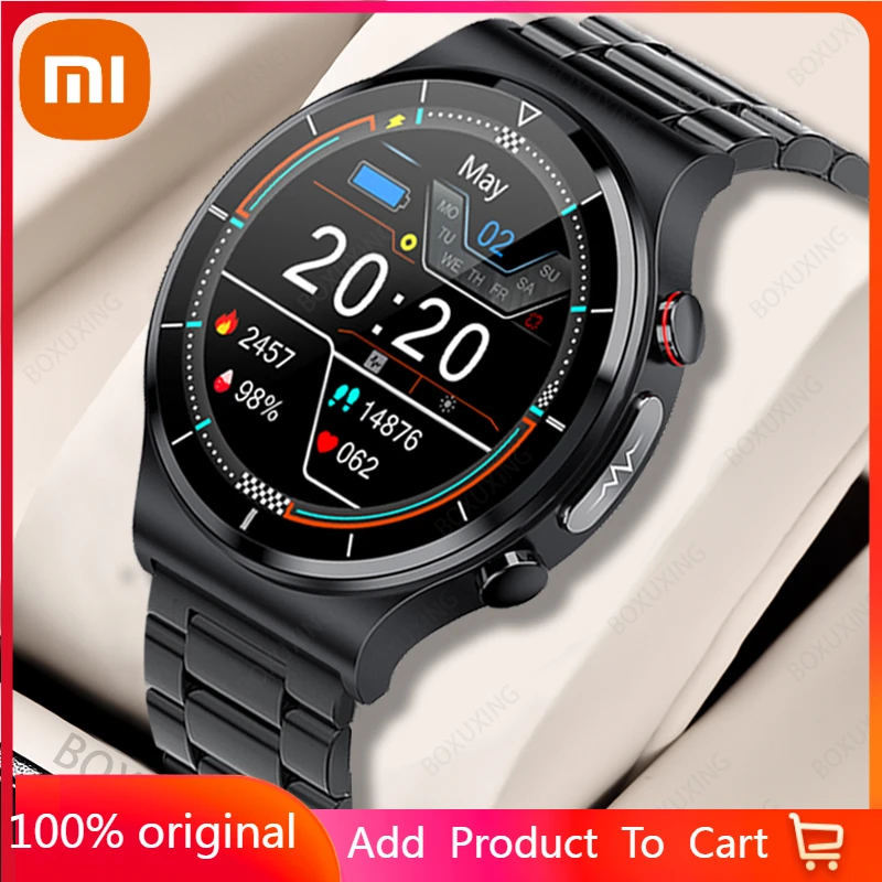 Xiaomi ECG+PPG Smart Watch Men Blood Pressure Heart Rate Watches IP68 Waterproof Fitness Tracker Smartwatch For Huawei Xiaomi
Xiaomi ECG+PPG Smart Watch Men Blood Pressure Heart Rate Watches IP68 Waterproof Fitness Tracker Smartwatch For Huawei Xiaomi