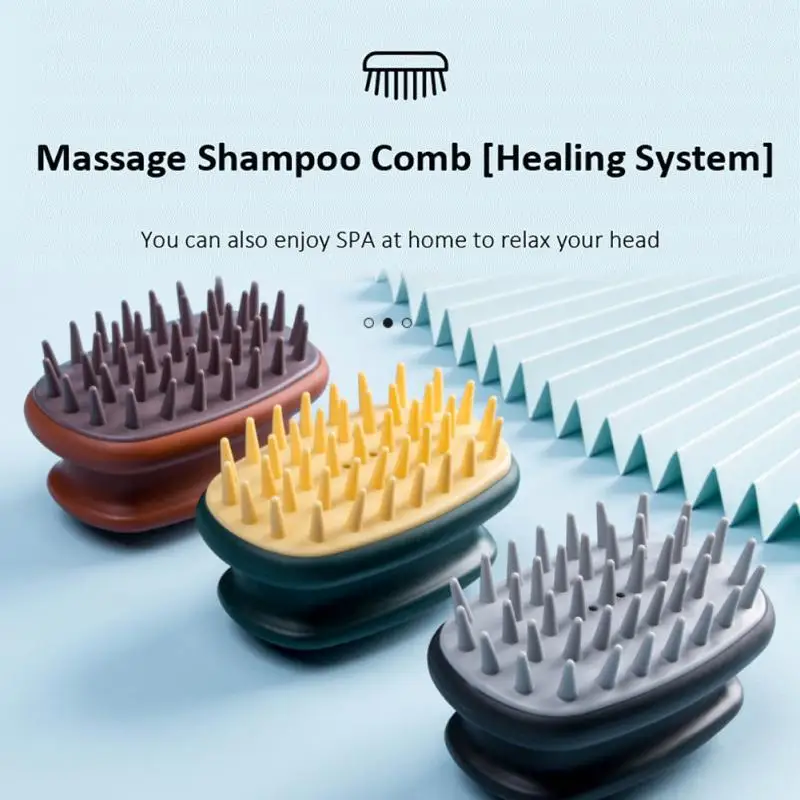 1pcs Silicone Head Body Scalp Massage Brush Silicone Shampoo Brush Hair Washing Comb Shower Brush Bath SPA Massage Hair Brush 
1pcs Silicone Head Body Scalp Massage Brush Silicone Shampoo Brush Hair Washing Comb Shower Brush Bath SPA Massage Hair Brush