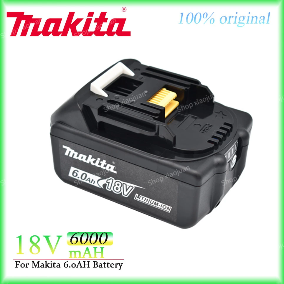 6000mAh 18V Makita Original With LED lithium ion replacement LXT BL1860B BL1860 BL1850 Makita rechargeable power tool battery
6000mAh 18V Makita Original With LED lithium ion replacement LXT BL1860B BL1860 BL1850 Makita rechargeable power tool battery