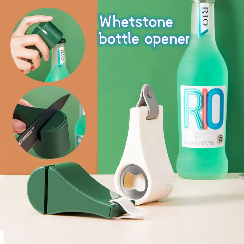 Multifunction Sharpening Stone Bottle Opener Household Kitchen Sharpener Beer Bottle Opener Can opener Kitchen Tools Accessories
Multifunction Sharpening Stone Bottle Opener Household Kitchen Sharpener Beer Bottle Opener Can opener Kitchen Tools Accessories