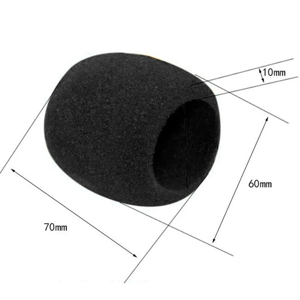 Foam Handheld Microphone Windscreen 5 Pack Replacement High Quality Windscreen Covers Non-disposable Sponge Case Keep Clean
Foam Handheld Microphone Windscreen 5 Pack Replacement High Quality Windscreen Covers Non-disposable Sponge Case Keep Clean