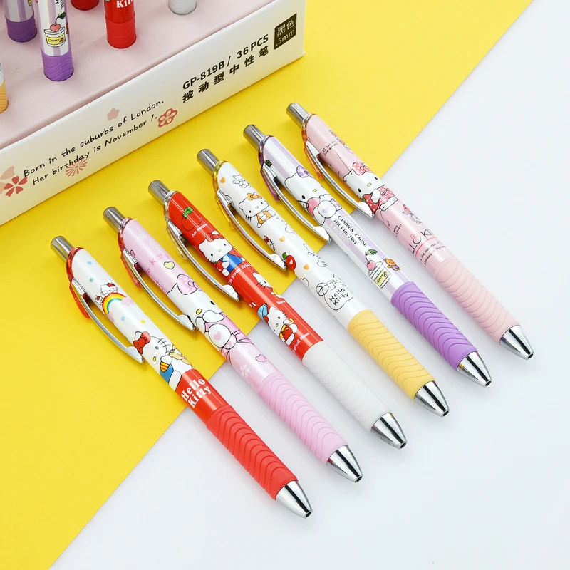 New boutique cartoon cute personality graffiti electroplating 0.5mm student adult writing black push gel pen wholesale
New boutique cartoon cute personality graffiti electroplating 0.5mm student adult writing black push gel pen wholesale
