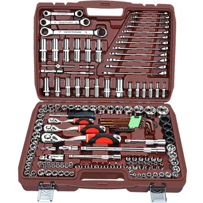 Cheap Price Drive Tool Box Auto Repair Hand Tool Socket Wrench Set Tool Kit 1 Set Chrome Vanadium Steel for Car Repair YLD-216
Cheap Price Drive Tool Box Auto Repair Hand Tool Socket Wrench Set Tool Kit 1 Set Chrome Vanadium Steel for Car Repair YLD-216