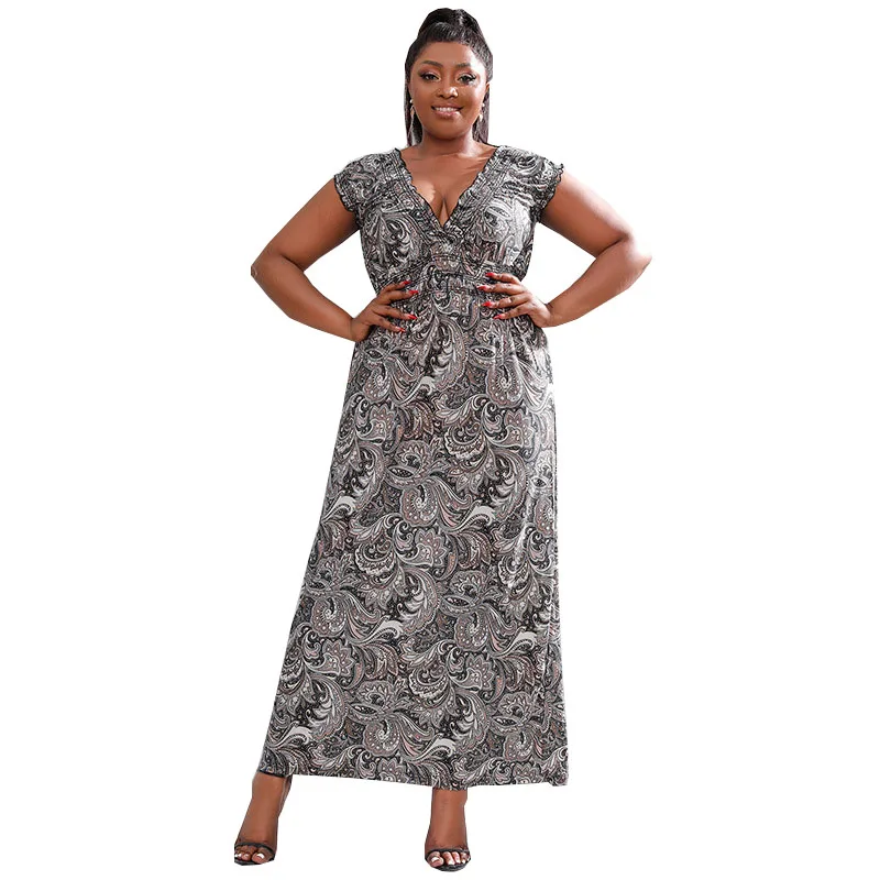 Dashiki African Maxi Dress Women Empire Sleeveless Africa Clothing Summer New Fashion Print Bazin Riche Robes African Dress 2022
Dashiki African Maxi Dress Women Empire Sleeveless Africa Clothing Summer New Fashion Print Bazin Riche Robes African Dress 2022