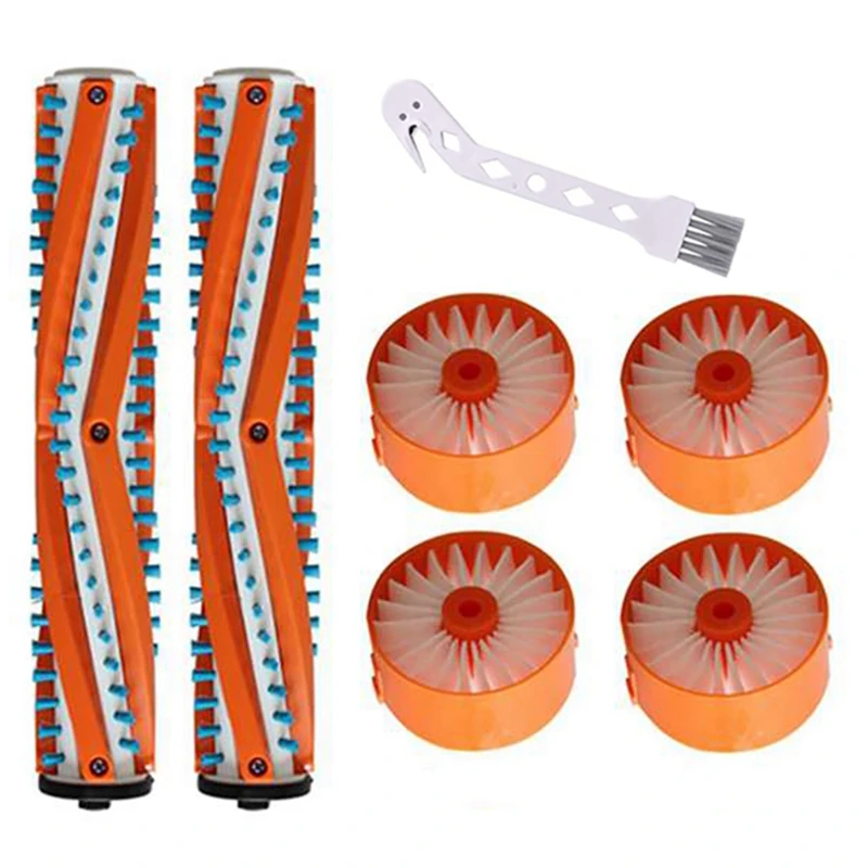 For Black+Decker BSV2020G/BSV2020P Vacuum Cleaner Accessories 4Pcs HEPA Filter And 2Pcs Roller Brush Main Brush Parts
For Black+Decker BSV2020G/BSV2020P Vacuum Cleaner Accessories 4Pcs HEPA Filter And 2Pcs Roller Brush Main Brush Parts