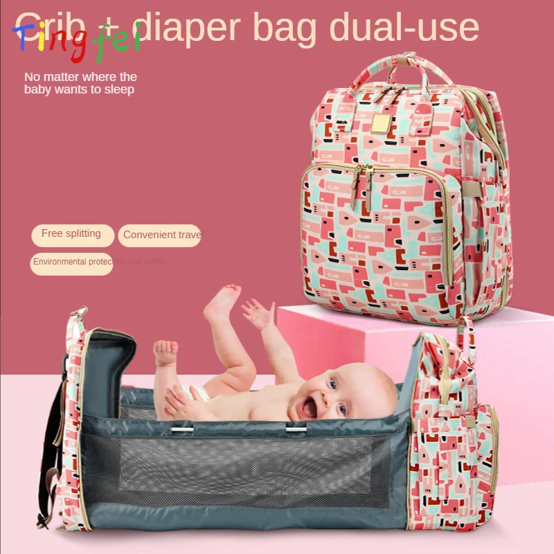 Baby Diaper Bag Bed Backpack for Mom Maternity Bag for Stroller Nappy Bag Large Capacity Nursing Bag for Baby
Baby Diaper Bag Bed Backpack for Mom Maternity Bag for Stroller Nappy Bag Large Capacity Nursing Bag for Baby