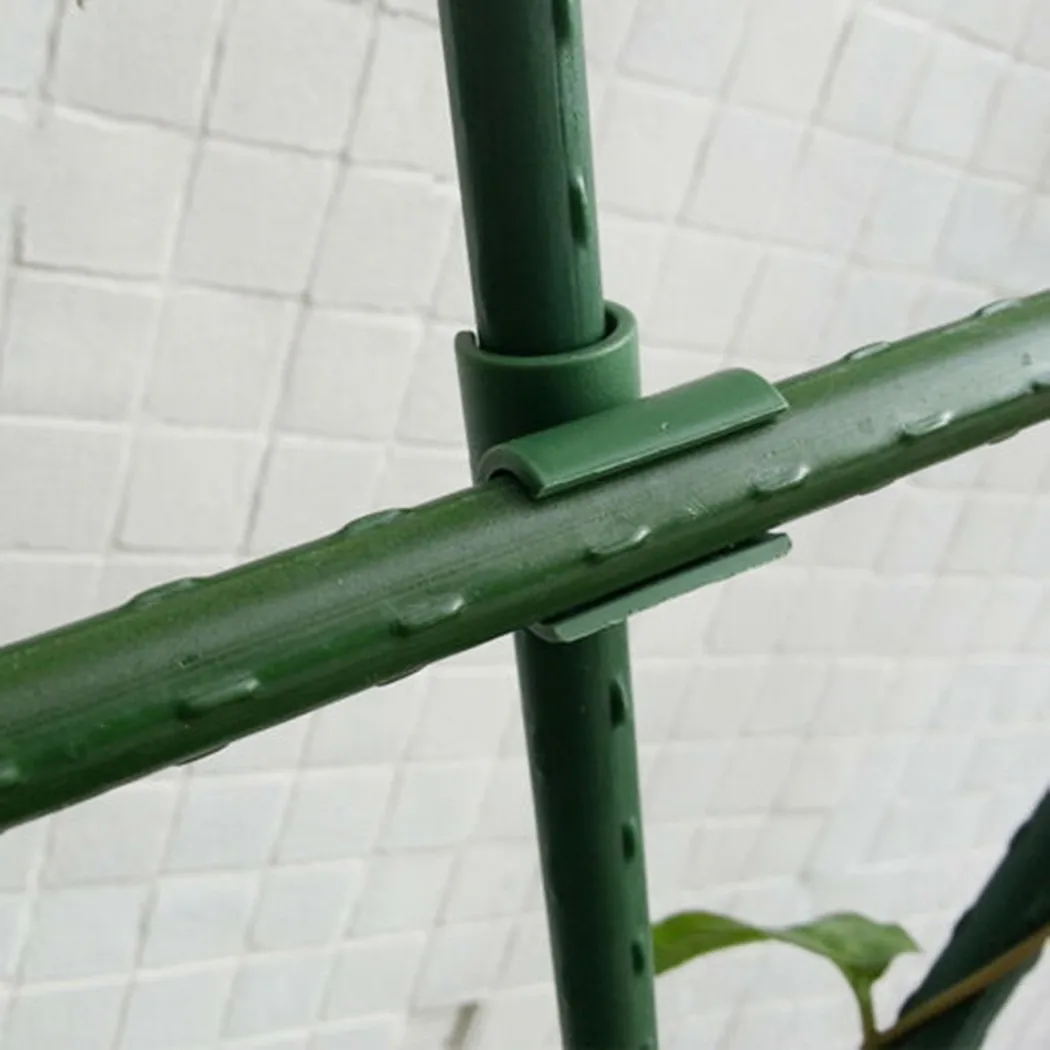 50Pcs Cross Plastic Clips Plant Support Fixed For Fruit Cage Connector Adjustable Agriculture Fastener Pillars Diameter 8-20mm
50Pcs Cross Plastic Clips Plant Support Fixed For Fruit Cage Connector Adjustable Agriculture Fastener Pillars Diameter 8-20mm
