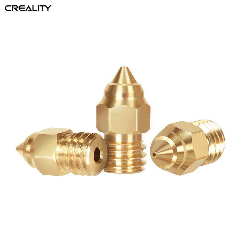 CREALITY 3D Original 5Pcs 0.3/0.4/0.5/0.6/0.8MM Hotend Extruder Nozzles For CR-6 SE Ender-3 V2 Ender-5 CR-10 V2 Printer
CREALITY 3D Original 5Pcs 0.3/0.4/0.5/0.6/0.8MM Hotend Extruder Nozzles For CR-6 SE Ender-3 V2 Ender-5 CR-10 V2 Printer
