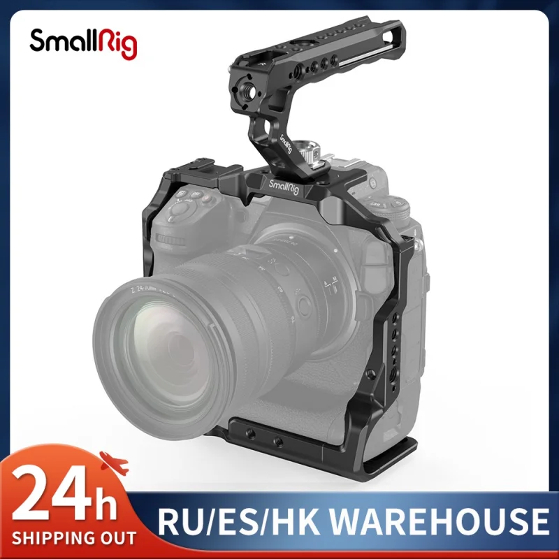 

SmallRig Z9 Cage Rig Kit for Nikon Z 9 Dslr Camera with Top Handle Aluminum Alloy Cage for Nikon Z 9 3738