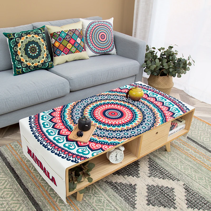 Nordic Style Rectangular Linen Table Cloth Ethnic Wind Tea Several Cloth Anti-hot Waterproof Tablecloth with Storage Bag Decor
Nordic Style Rectangular Linen Table Cloth Ethnic Wind Tea Several Cloth Anti-hot Waterproof Tablecloth with Storage Bag Decor