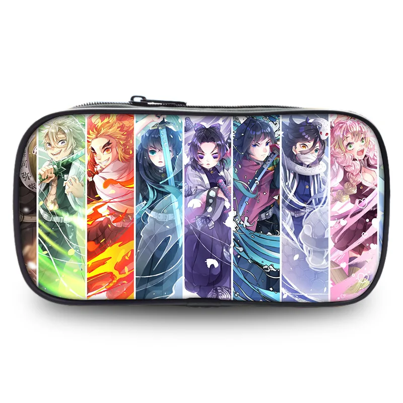 Anime Cartoon Demon Slayer Zipper Pencil Bag Creative Student Square Pencil Bag Stationery Box Large Capacity Storage Bag
Anime Cartoon Demon Slayer Zipper Pencil Bag Creative Student Square Pencil Bag Stationery Box Large Capacity Storage Bag