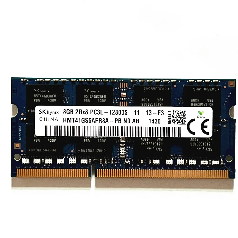 SKhynix DDR3 8GB 2RX8 PC3L-12800S 1,35 V HMT41GS6AFR8A-PB SODIMM 204PIN ноутбук RAMs
SKhynix DDR3 8GB 2RX8 PC3L-12800S 1,35 V HMT41GS6AFR8A-PB SODIMM 204PIN ноутбук RAMs