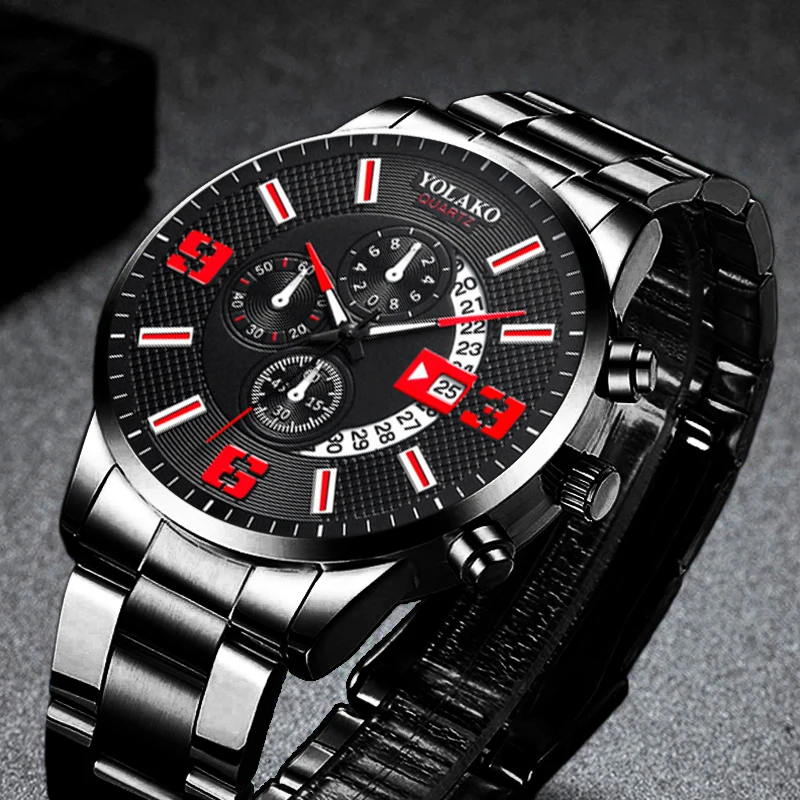 montre homme The New Men Wrist Watch Stainless Steel Quartz Watch Brand Casual Sports Calendar Male Leather Clock reloj hombre
montre homme The New Men Wrist Watch Stainless Steel Quartz Watch Brand Casual Sports Calendar Male Leather Clock reloj hombre