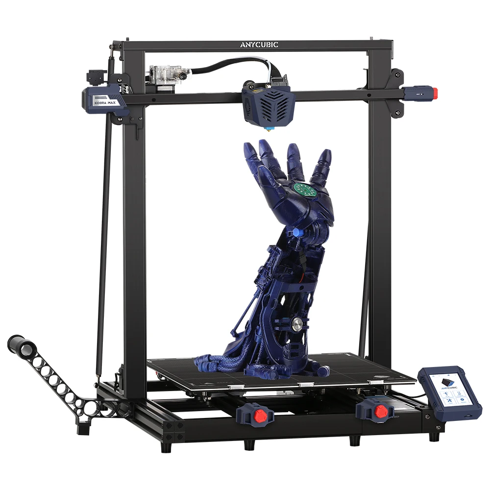 ANYCUBIC Kobra MAX quick assembly fast speed 4.3 inch touch screen 0.4mm nozzle FDM 3d printer
ANYCUBIC Kobra MAX quick assembly fast speed 4.3 inch touch screen 0.4mm nozzle FDM 3d printer
