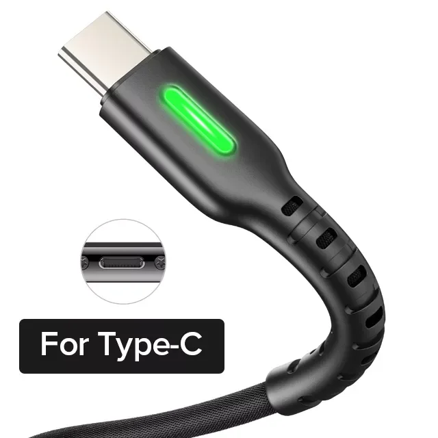 USB Type C Cable 3.1A Fast Charging Mobile Phone USB-C Charger Micro USB Cord For Huawei Redmi Google Pixel
USB Type C Cable 3.1A Fast Charging Mobile Phone USB-C Charger Micro USB Cord For Huawei Redmi Google Pixel