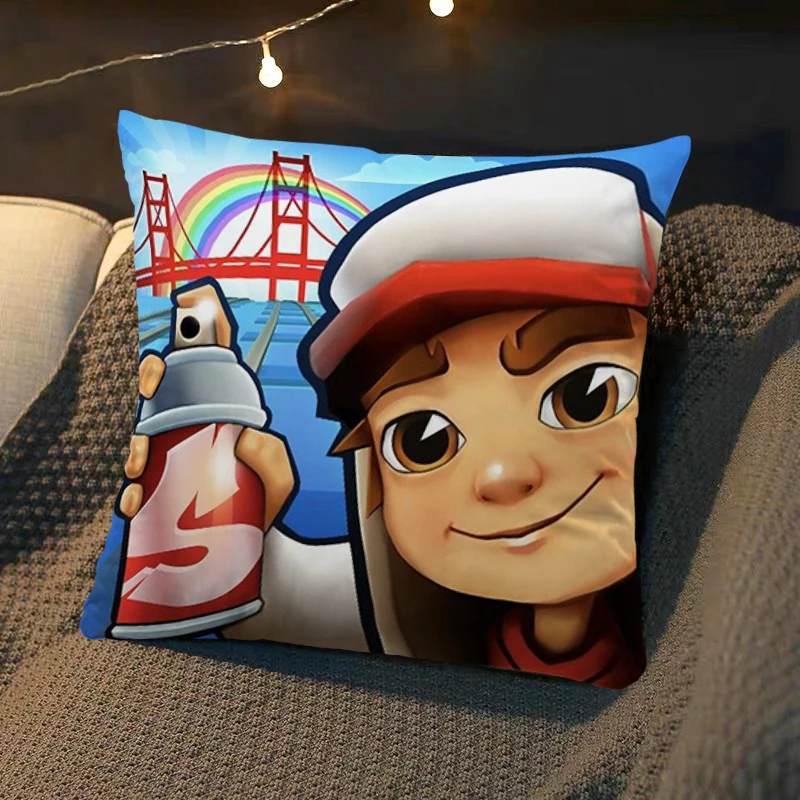 Square Pillowcases Subway Cushion Cover Suffers Pillow Cover Pillow Case Sofa Car Bed Room Decor Plush Dakimakura Christmas Gift
Square Pillowcases Subway Cushion Cover Suffers Pillow Cover Pillow Case Sofa Car Bed Room Decor Plush Dakimakura Christmas Gift